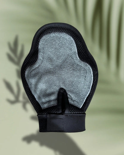 Oboustranná rukavice s velurem na vyčesávání