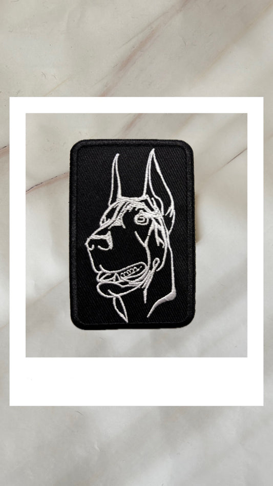 Informační nášivka na postroj LIMITKA - DOBRMAN