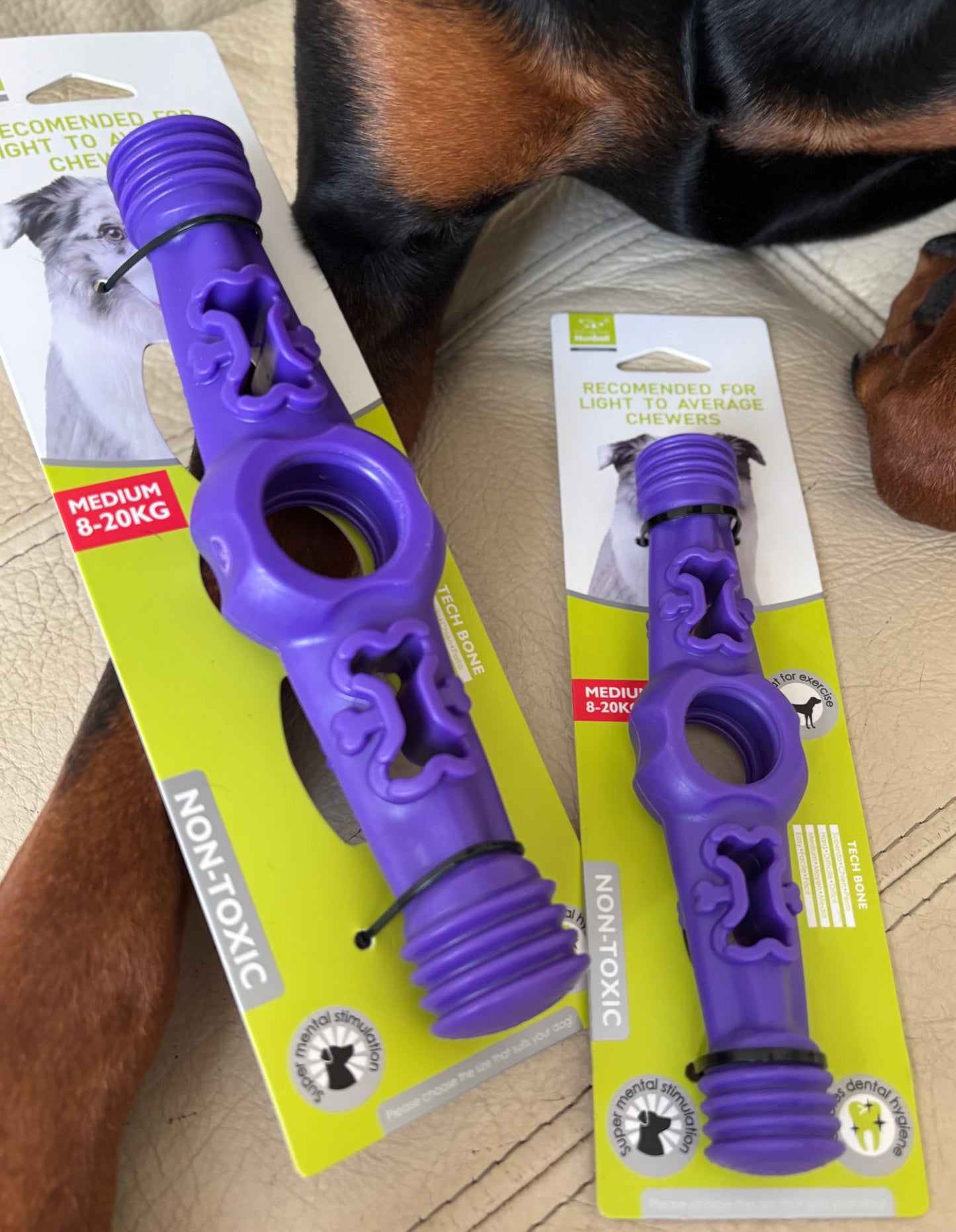 Žvýkací puzzle hračka na čištění zoubků a zabavení