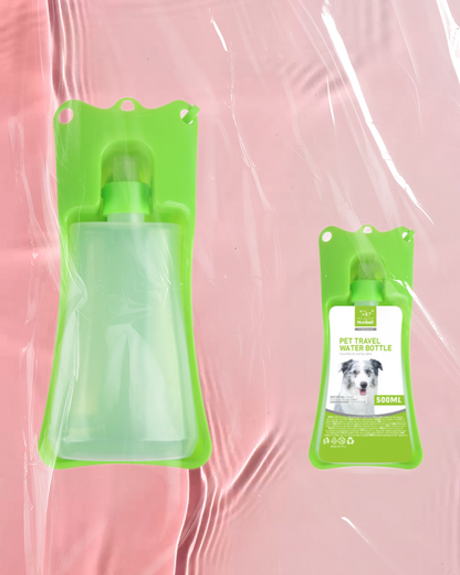 Barevná kompaktní lahvička s miskou 500ml