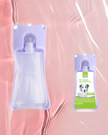 Barevná kompaktní lahvička s miskou 500ml