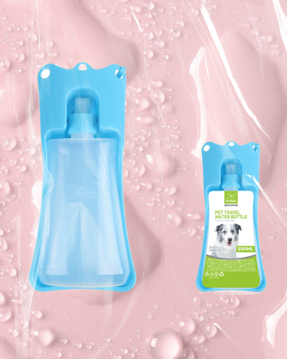 Barevná kompaktní lahvička s miskou 500ml