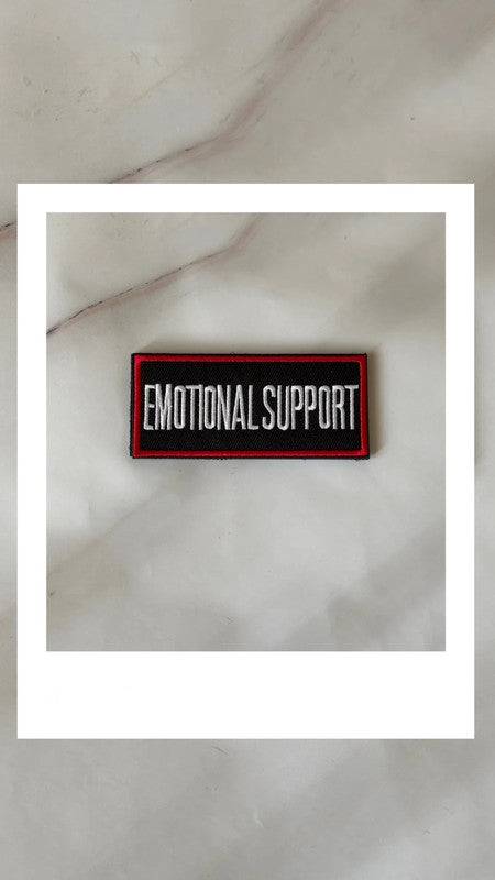 Informační nášivka na postroj EMOTIONAL SUPPORT