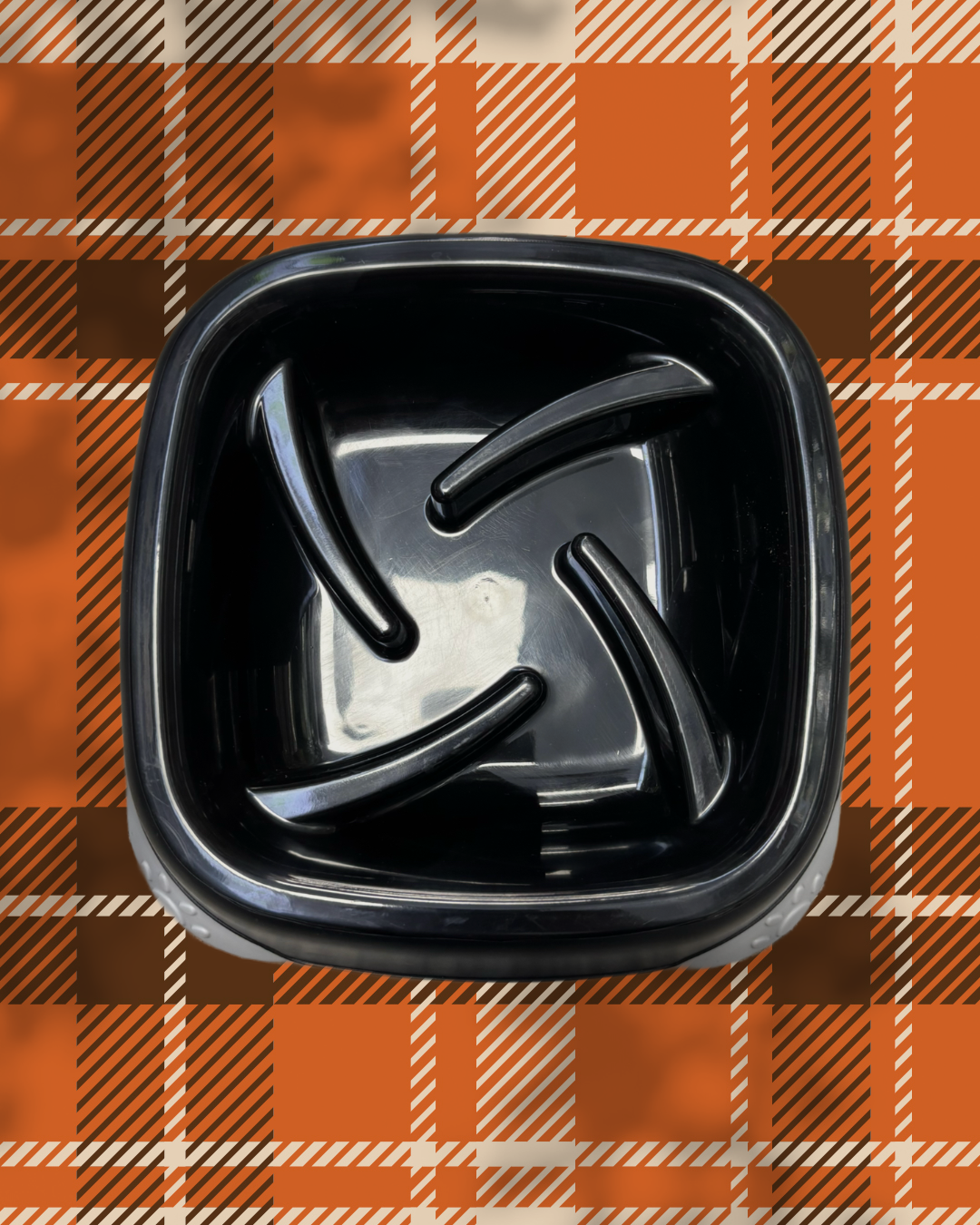 Protihltací miska hranatá